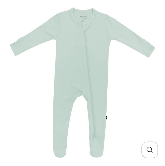 Kyte Baby Sage Zippered Footie - Preemie - Picture 1 of 4